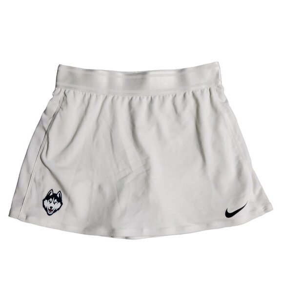 Nike Court UConn Huskies Tennis Skort Women's Size XS White Dri-Fit Connecticut - Picture 1 of 9